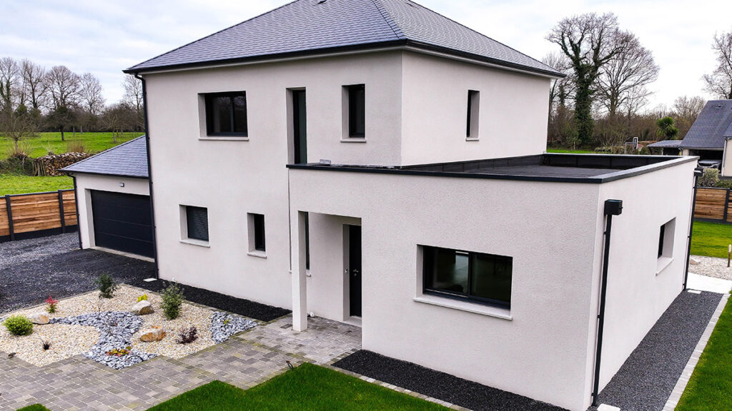 Plan de maison 1180 à La Barre de Semilly