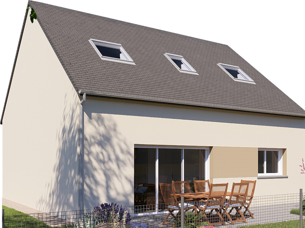 Modèle de maison 3d Logimanche
