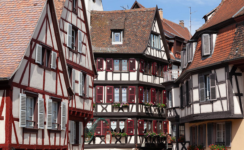 Style de maisons à colombages
