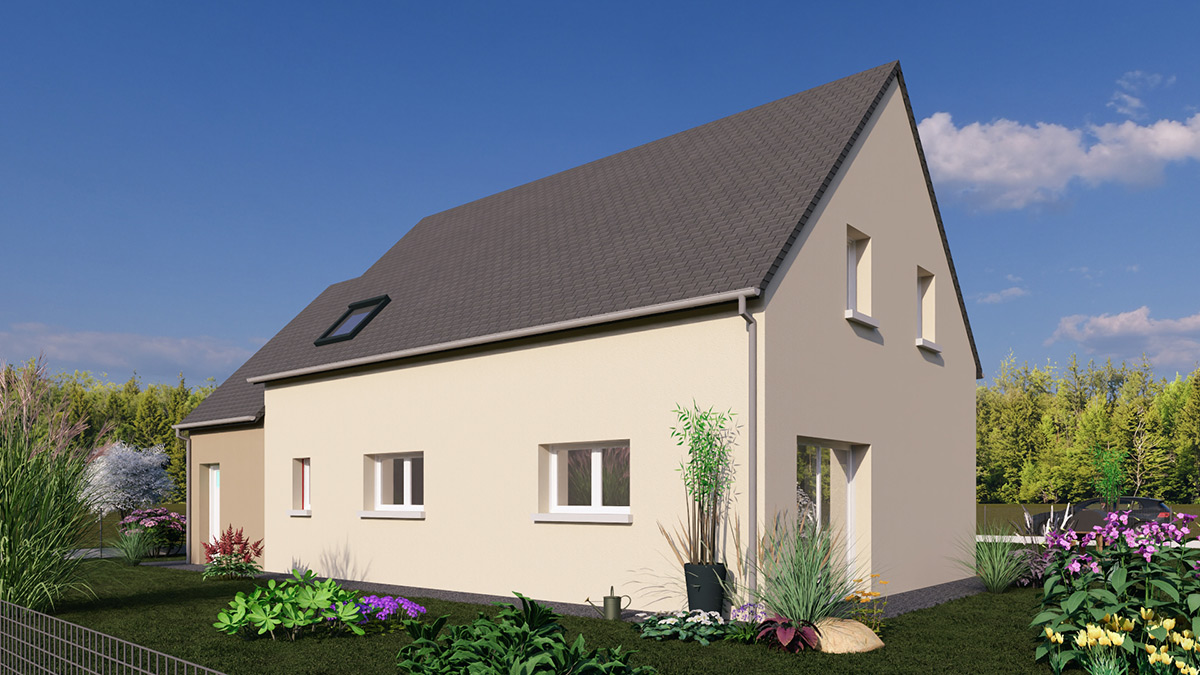 Modèle de maison 8134